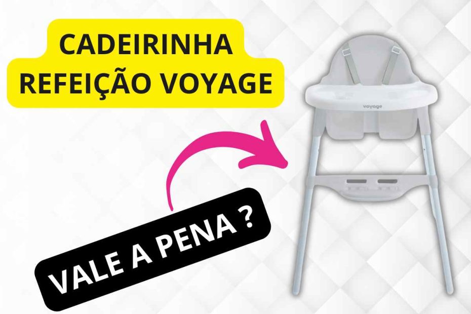 Cadeirinha Refeição Voyage análise